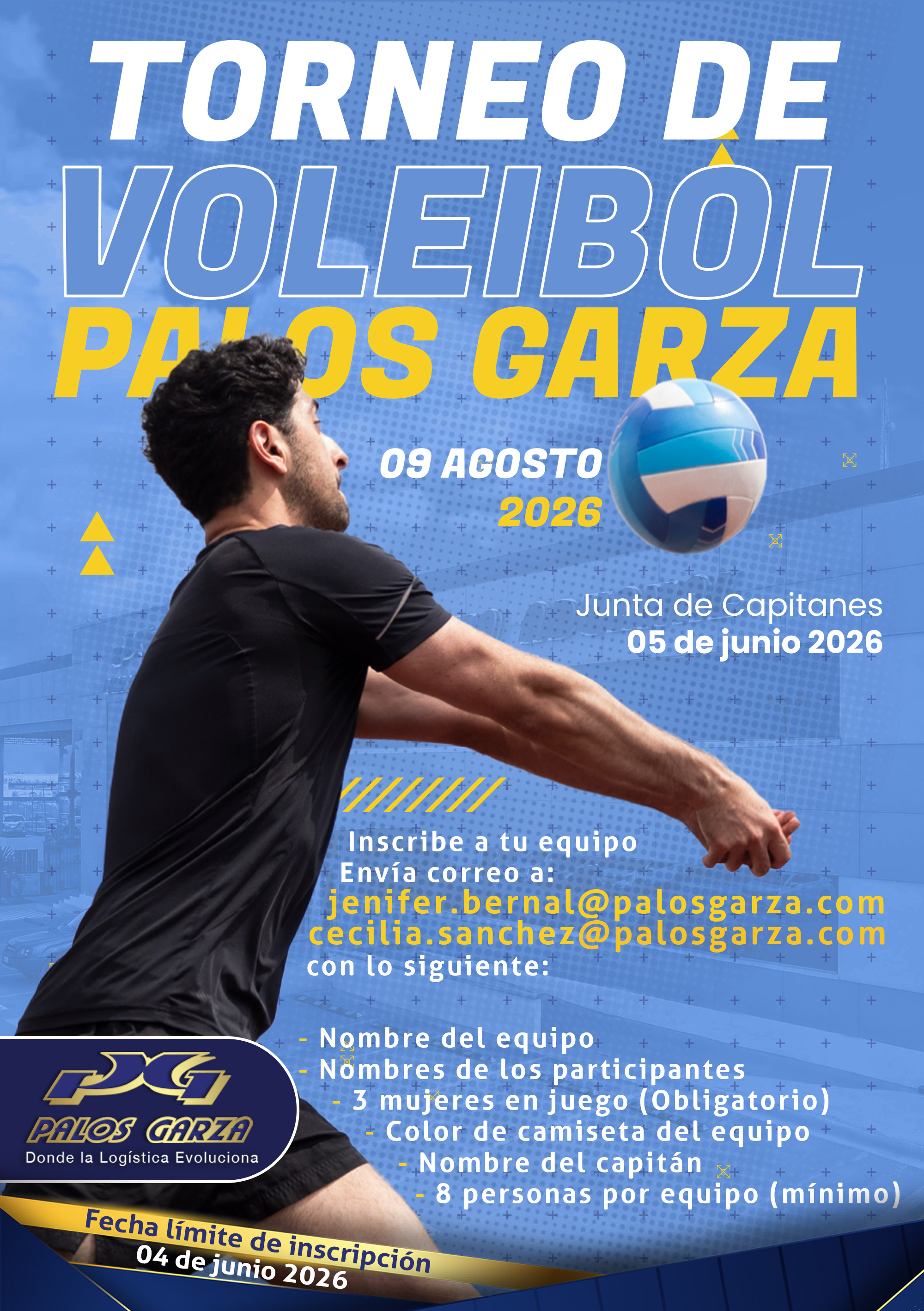 Torneo de Voleibol Palos Garza 2026